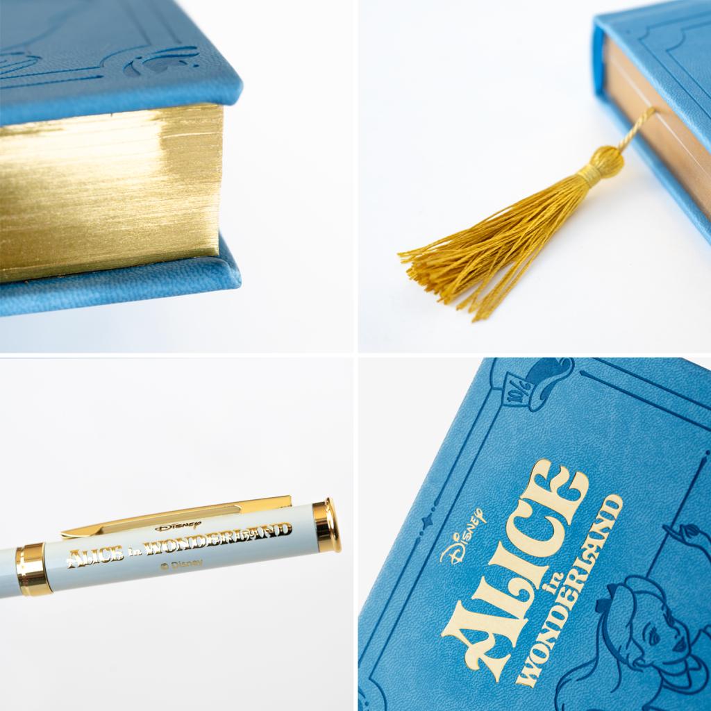 ALICE IN WONDERLAND - Gift Box A5 Premium Notebook + Pen