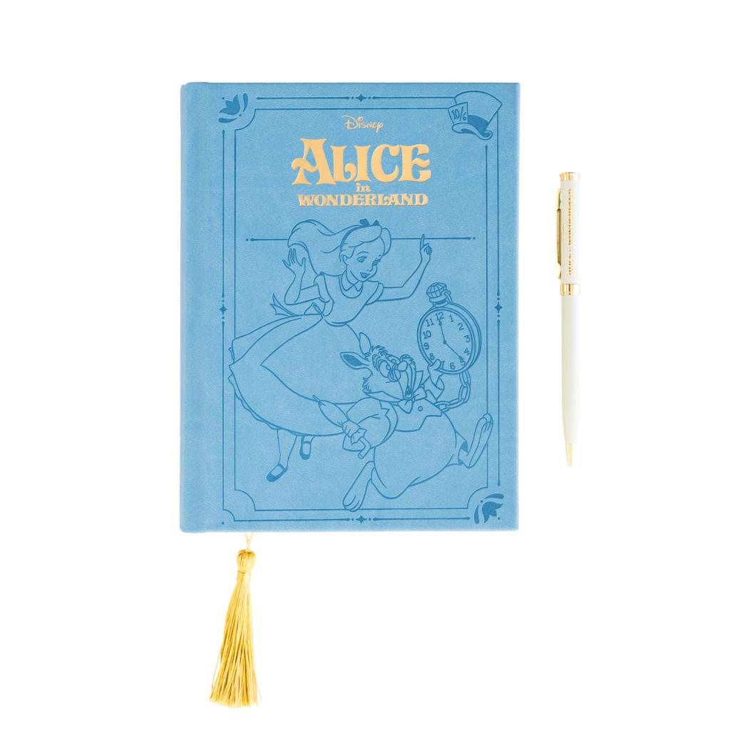 ALICE IN WONDERLAND - Gift Box A5 Premium Notebook + Pen