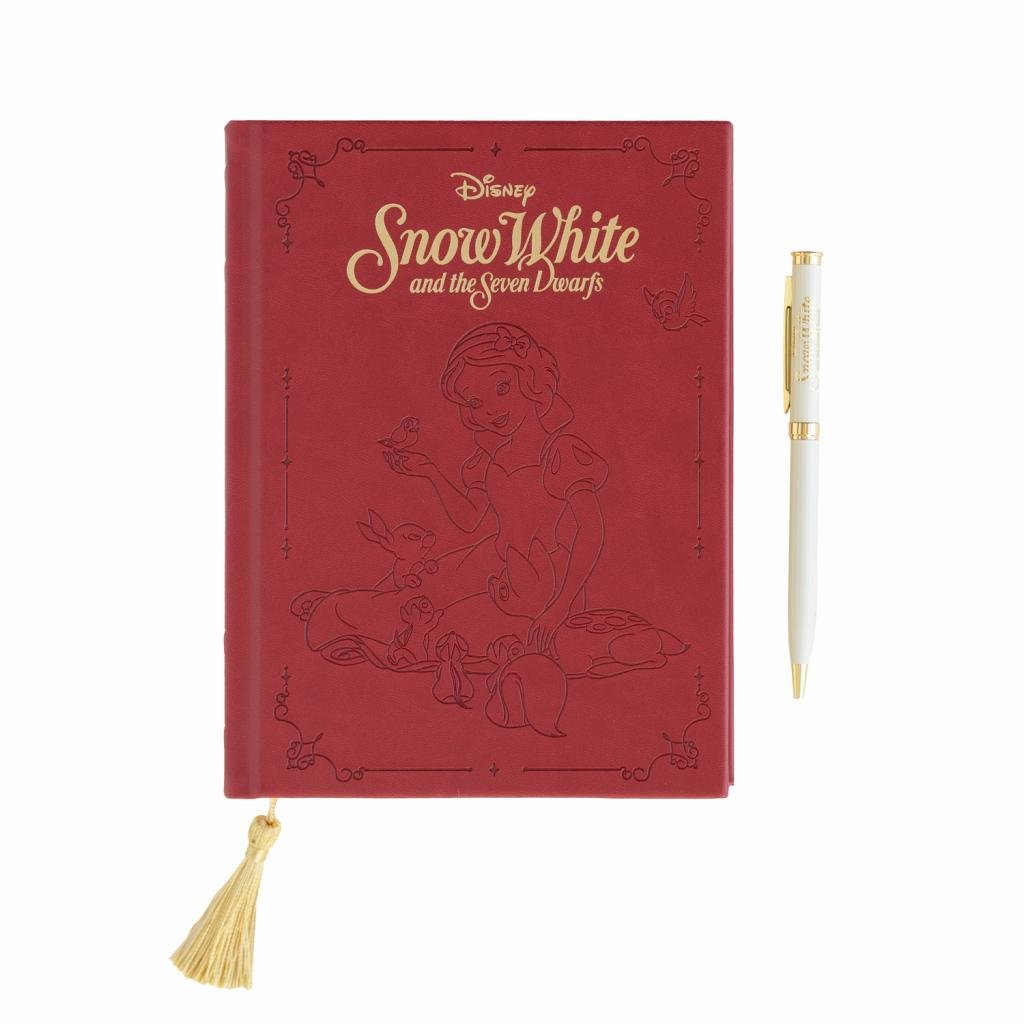 SNOW WHITE - Gift Box A5 Premium Notebook + Pen