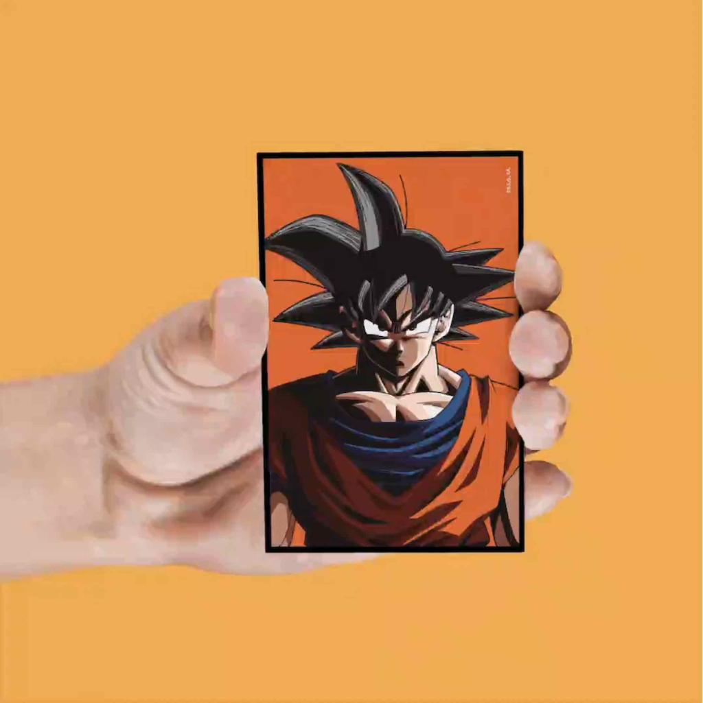 DRAGON BALL Z - Characters - Set of 4 Lenticular Magnet