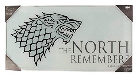 GAME OF THRONES - GLASS PRINT - The North - 60X30 cm