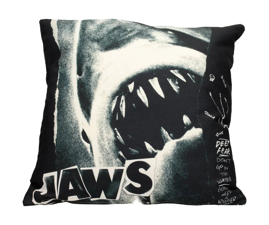 JAWS - Collage - Cushion '40x40x1cm'