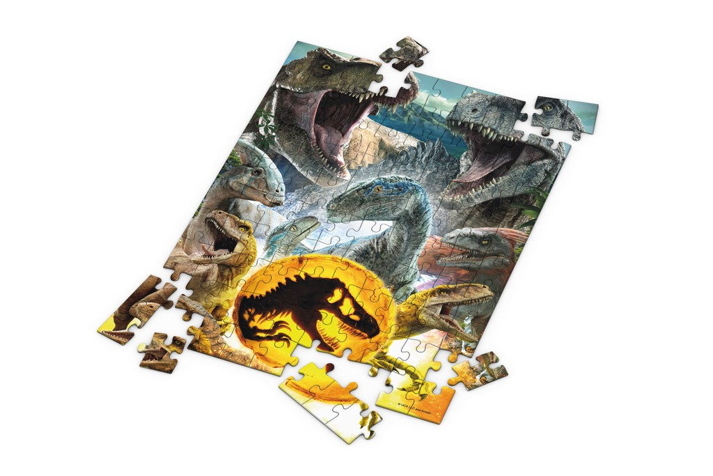JURASSIC WORLD - Compo Carnivorous - Puzzle 3D Effect 100P