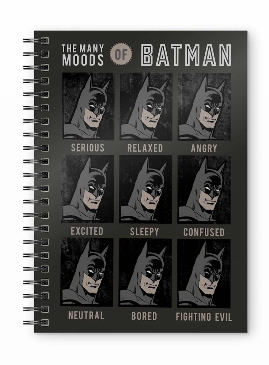 DC COMICS - Batman Faces - A5 Spiral Notebook