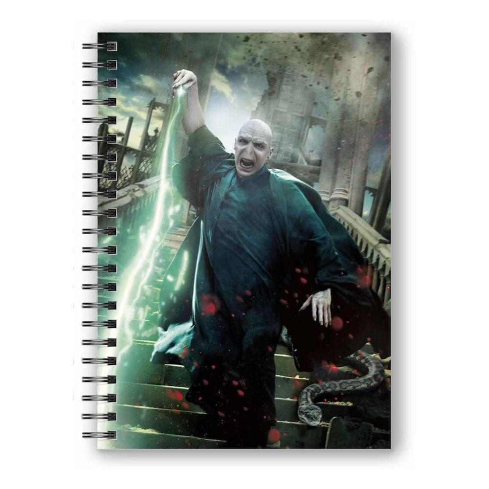 HARRY POTTER - Voldemort - 3D Lenticular Effect Notebook - A5
