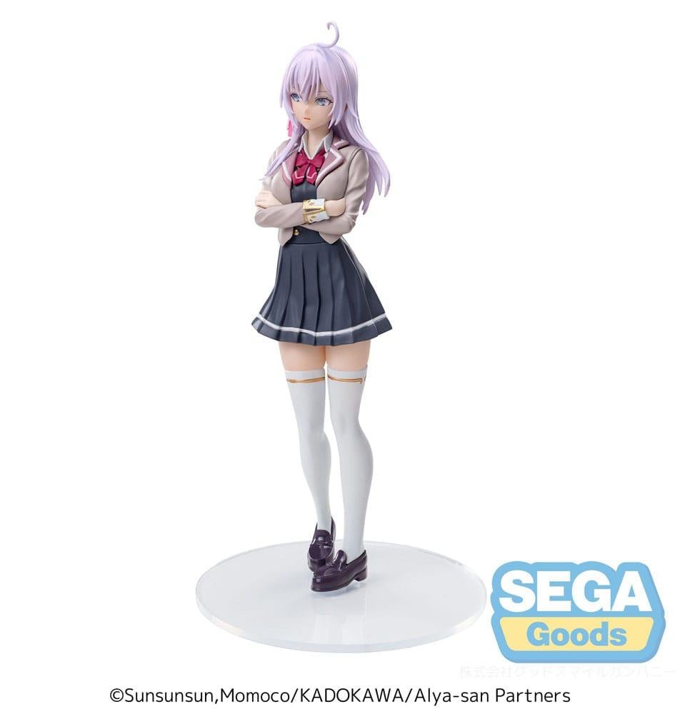 ALYA SOMETIMES HIDES HER FEELINGS .. - Alya - Statuette Luminasta 18cm