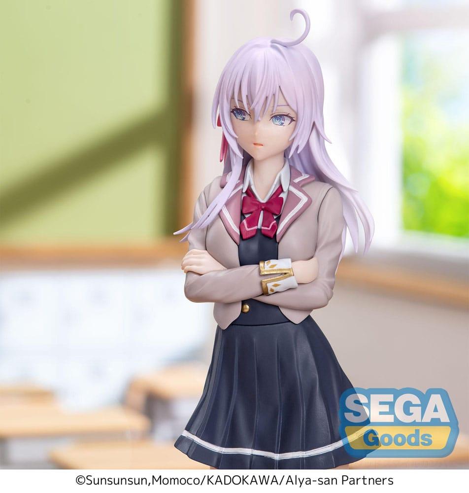 ALYA SOMETIMES HIDES HER FEELINGS .. - Alya - Statue Luminasta 18cm