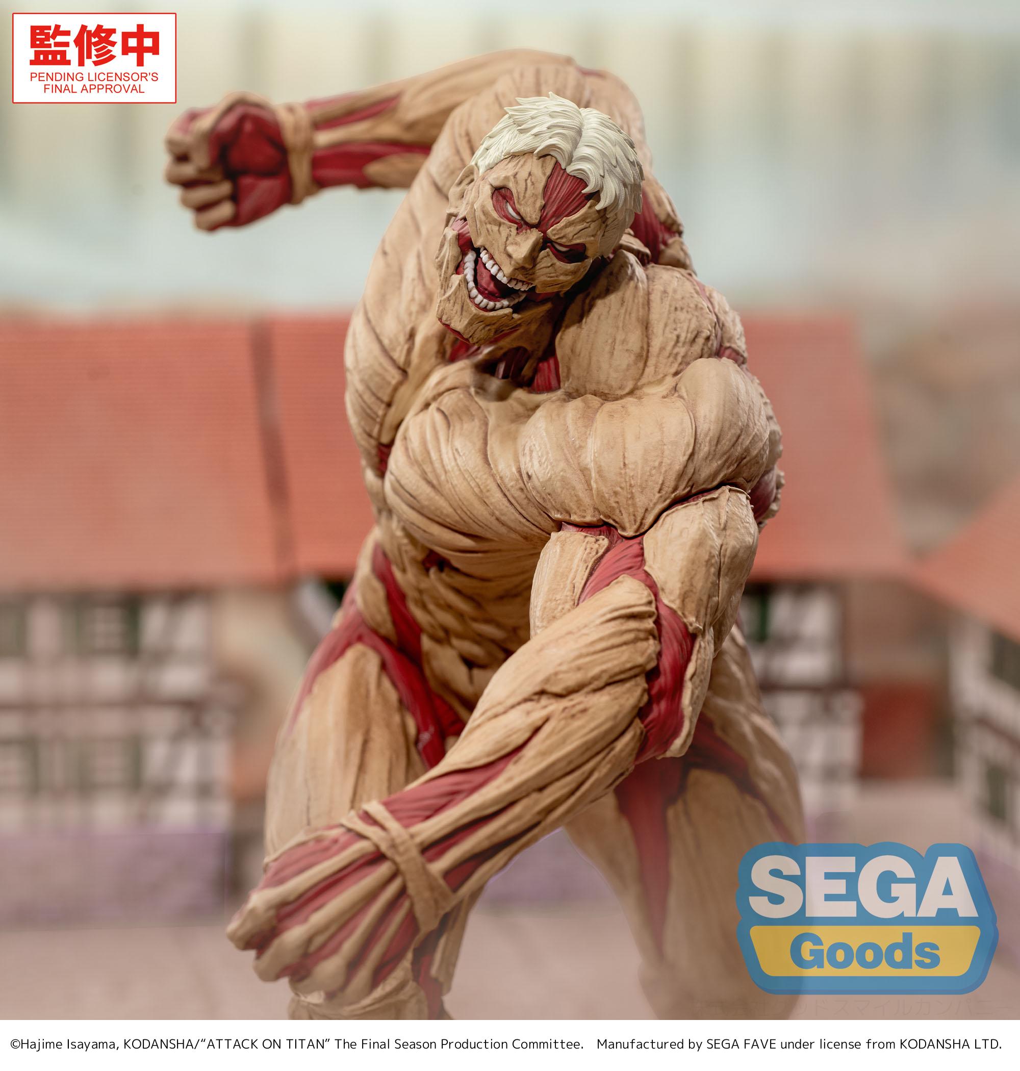 ATTACK ON TITAN - Reiner "Armored Titan" - Figure GigantiX 25cm