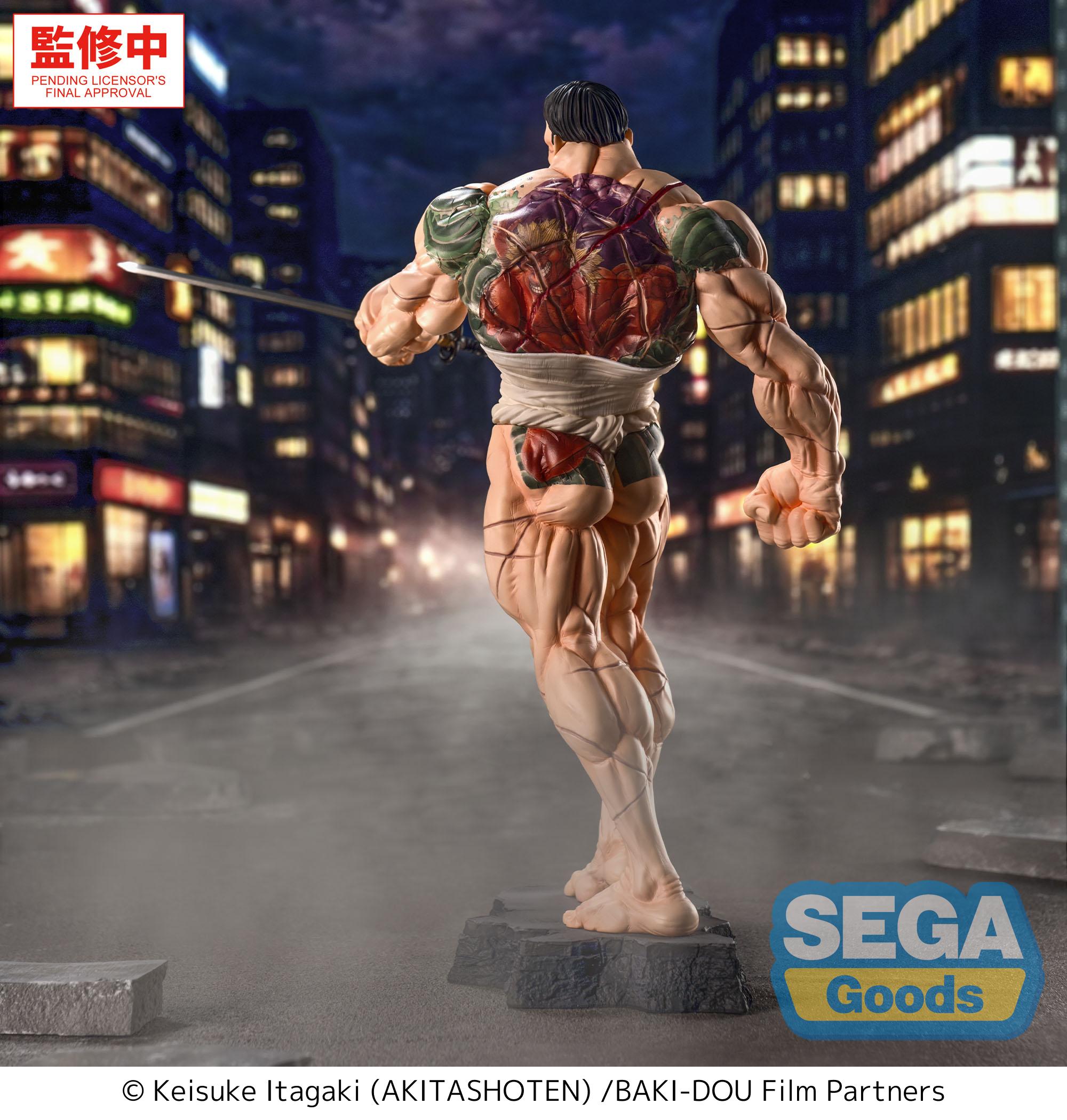BAKI-DOU - Kaoru Hanayama - Figure Luminasta 23cm