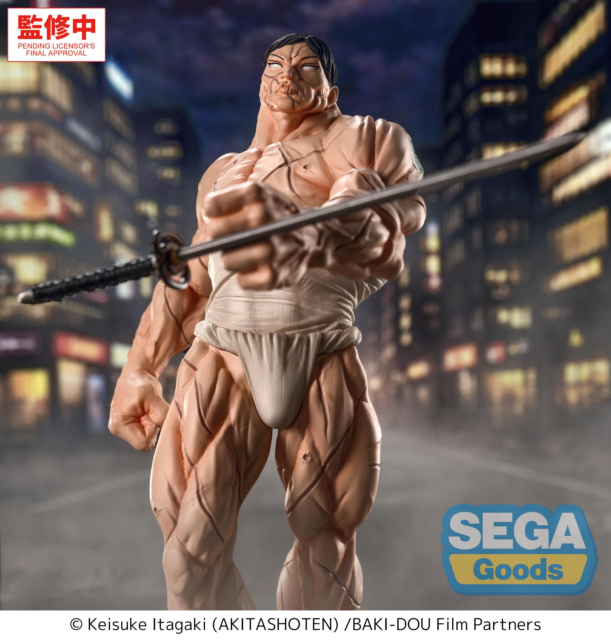 BAKI-DOU - Kaoru Hanayama - Figure Luminasta 23cm