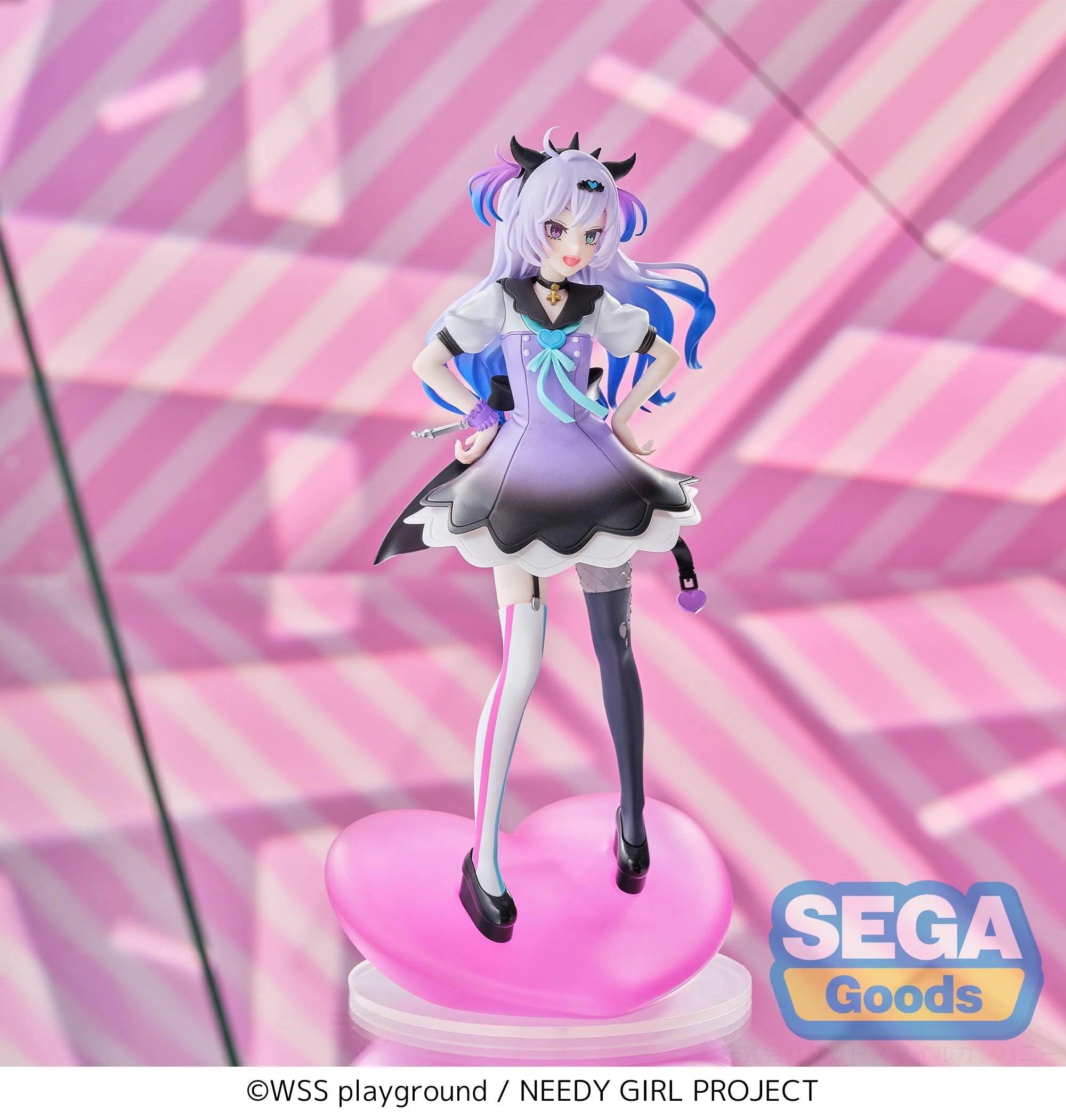 NEEDY GIRL OVERDOSE - Purple Lollipop - Figure XStellar 20cm