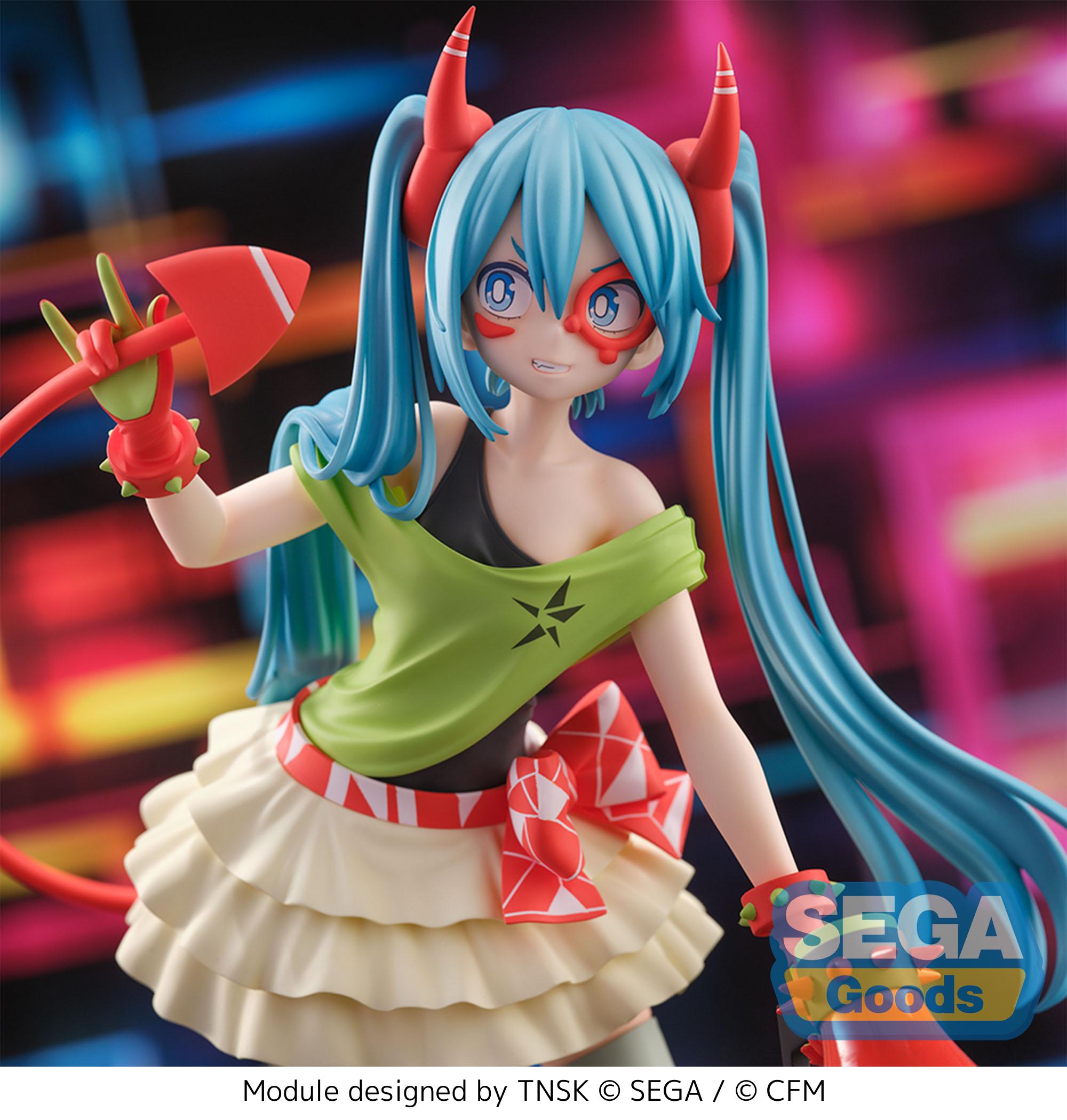 HATSUNE MIKU PROJECT DIVA - DE:Monstar T.R. - Figure Figurizma 22cm