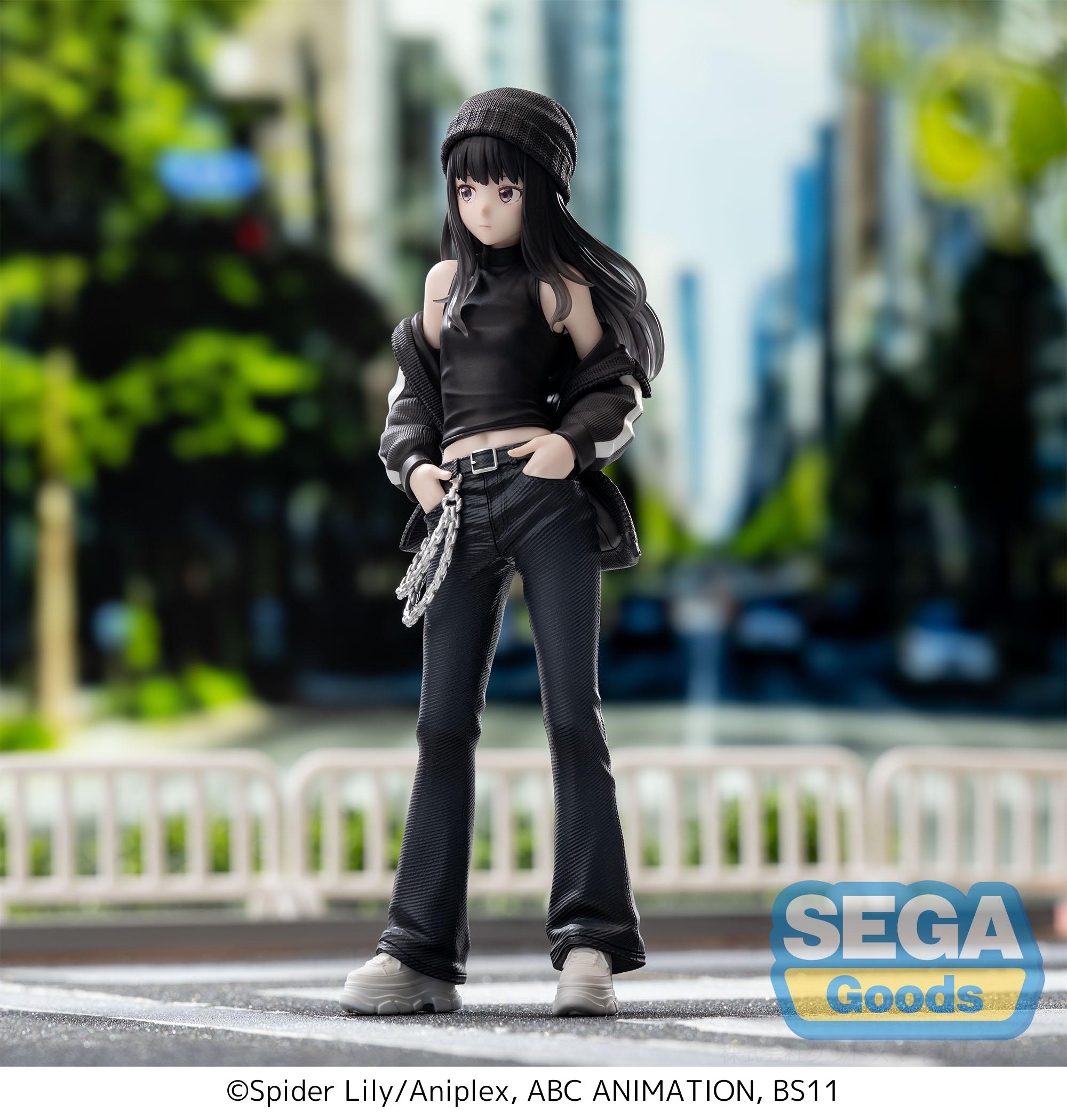 LYCORIS RECOIL - Takina "Street Snap" - Figure High Premium 20cm