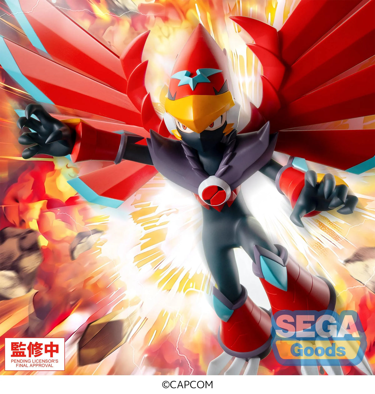 MEGA MAN - Mega Man "Falzar Beast" - Figure Luminasta 19cm