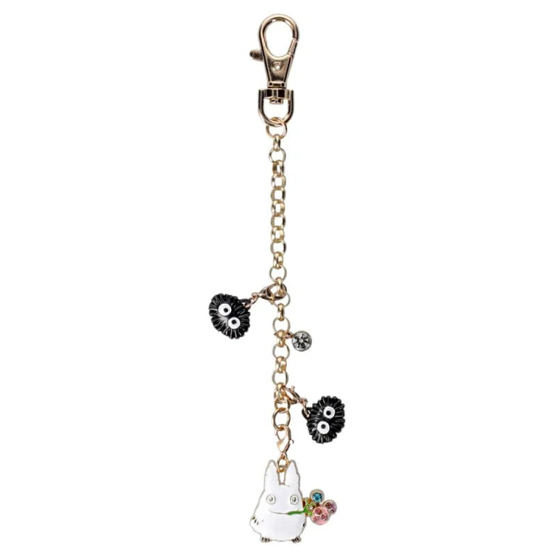 MY NEIGHBOR TOTORO - White Totoro & Fruits - Chainette charms