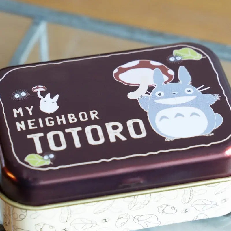 MY NEIGHBOR TOTORO - Totoro Mushroom - Small metal box