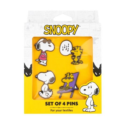 SNOOPY - Set of 4 Pin's