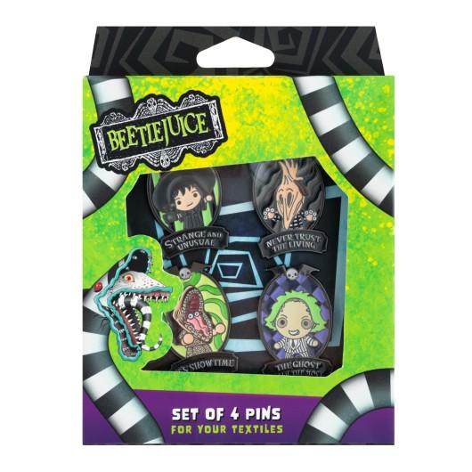 BEETLEJUICE - Set of 4 Pin's