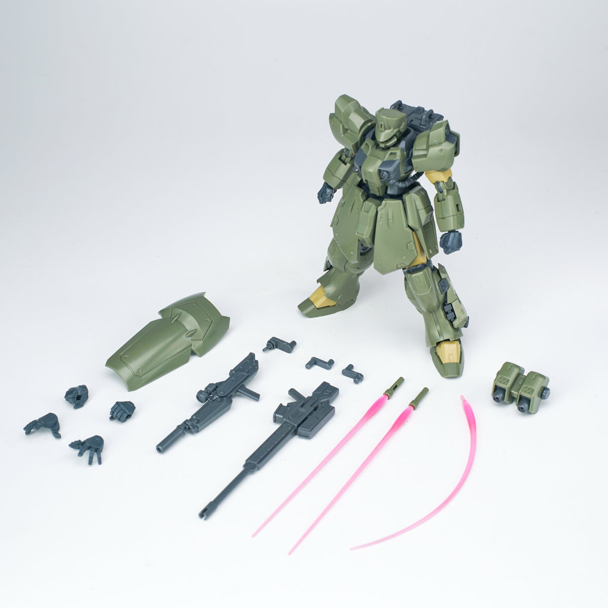 SHEIK MAINLAND - Ultra Action Trooper Zabul (Green) - Model Kit 1/144
