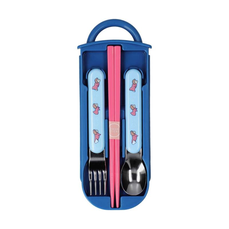 PONYO SUR LA FALAISE - Ponyo - Set baguettes cuillère et fourchette