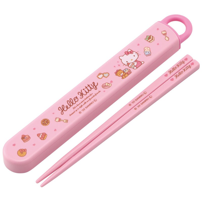 HELLO KITTY - Sweety Pink - Box of chopstick 16cm