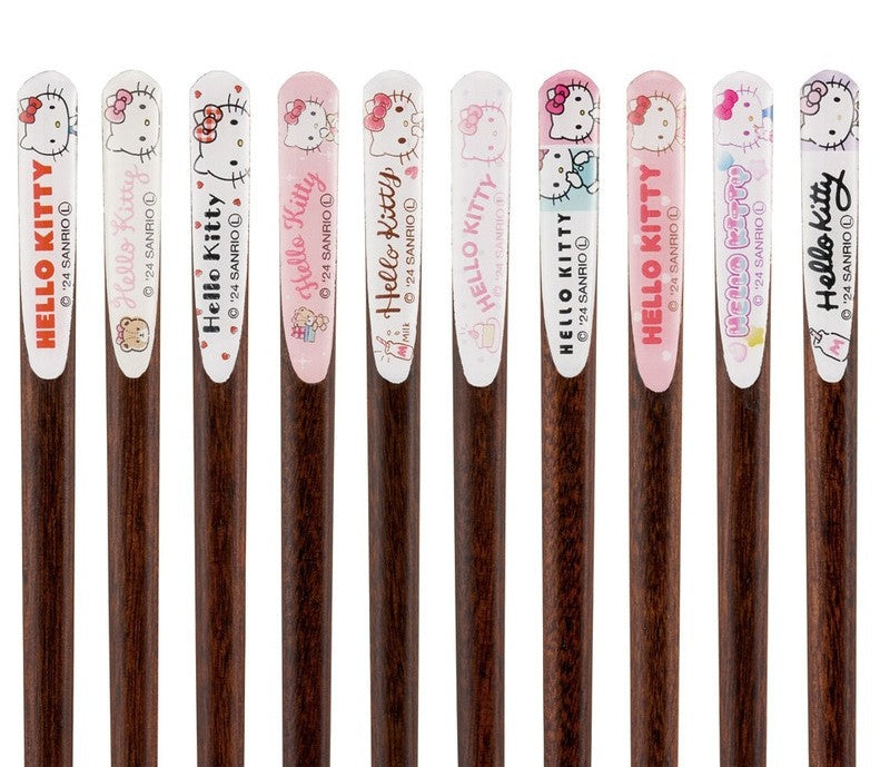 HELLO KITTY - Set of 10 collectible chopsticks 21cm