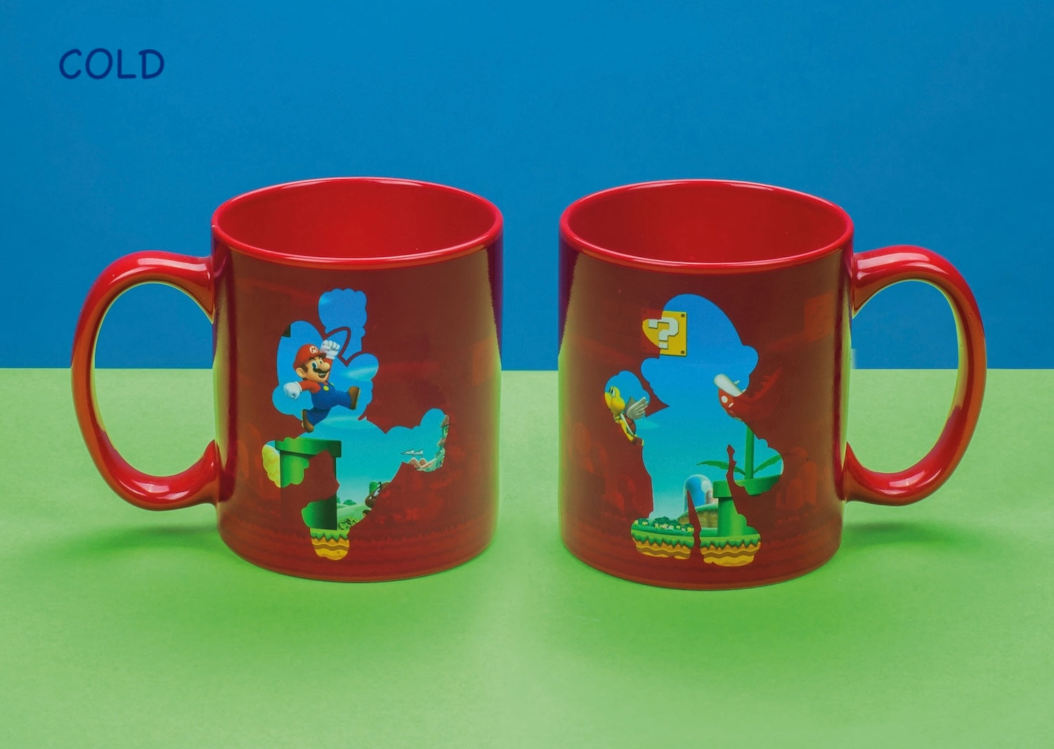 SUPER MARIO BROS - Vintage - Heat Change Mug