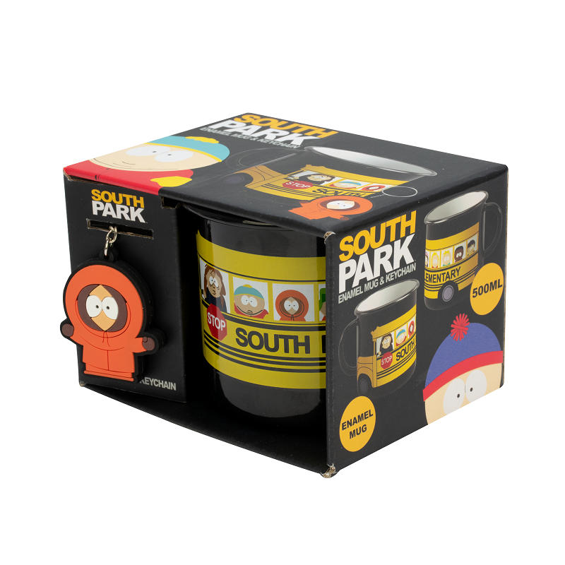 SOUTH PARK - Gift Box - Mug + Keyring