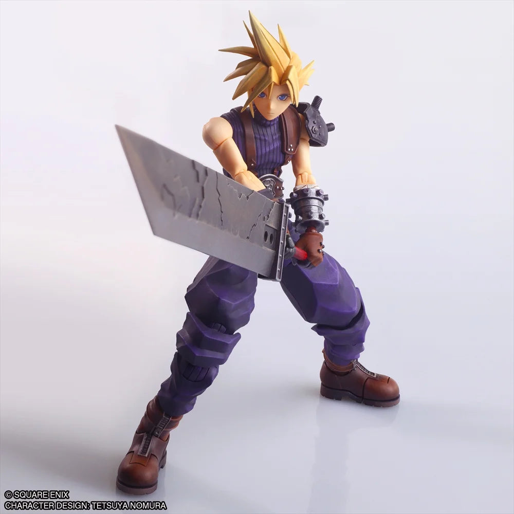 FINAL FANTASY VII Remake - Cloud - Structure Arts Cloud Strife 16cm