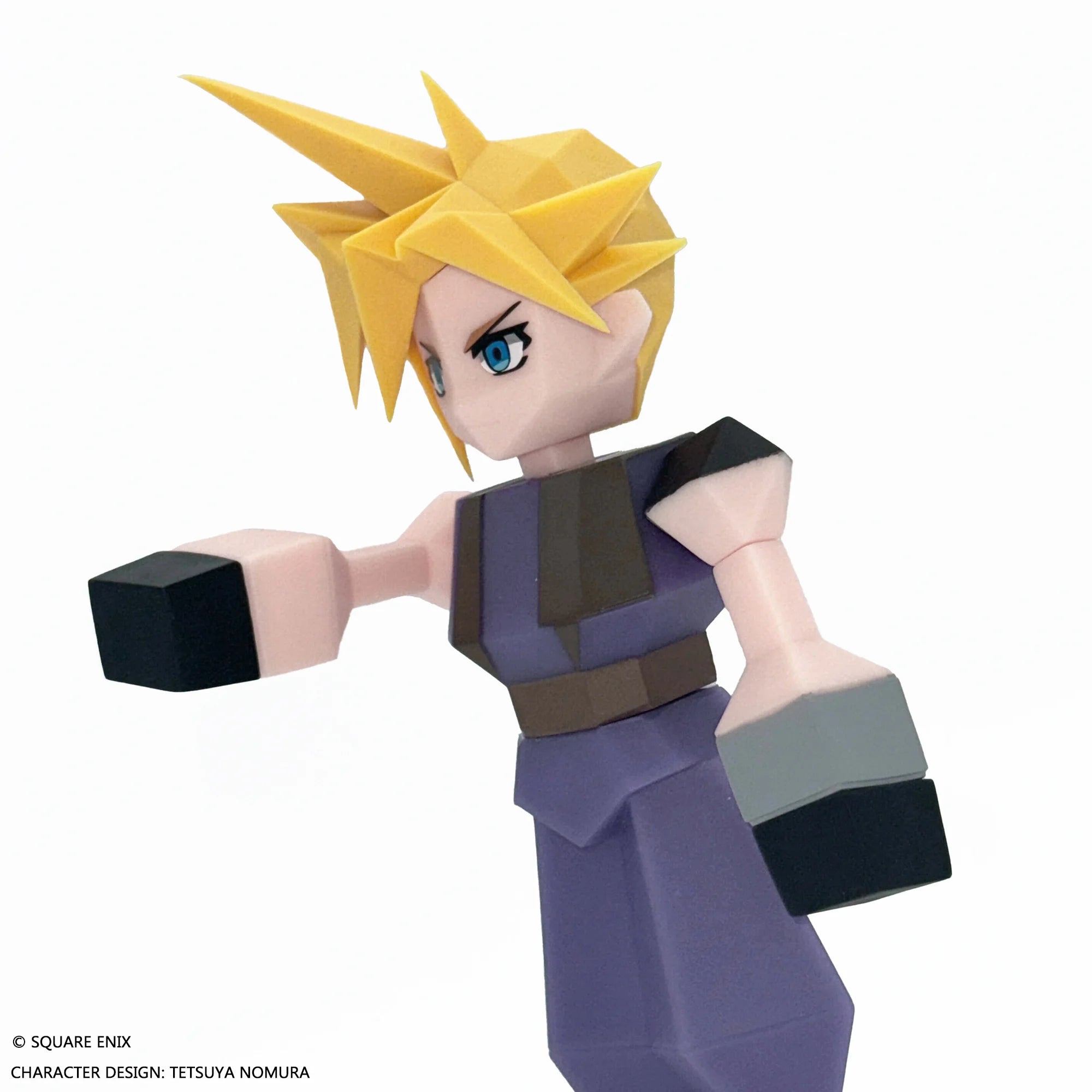 FINAL FANTASY VII - Cloud Strife - Figure Polygon Soft Vinyl 15cm