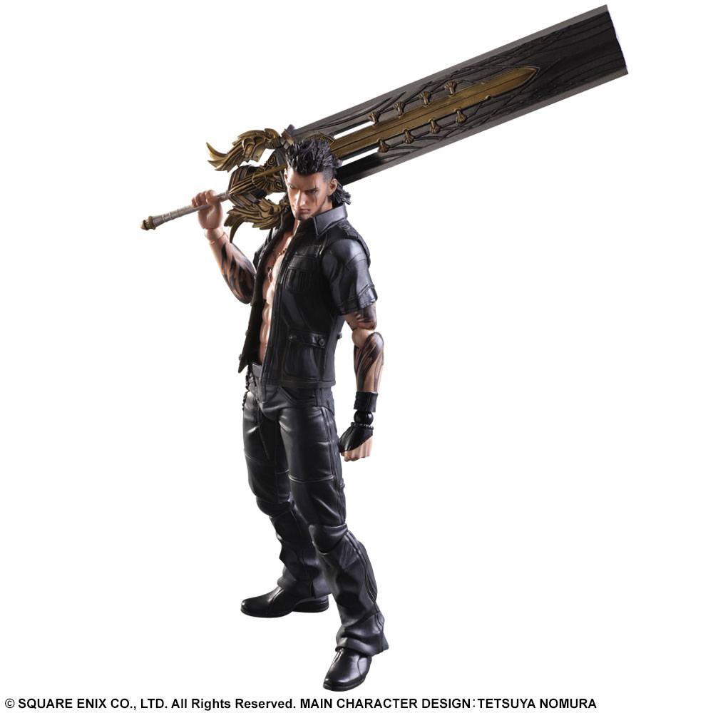 FINAL FANTASY XV - Gladiolus - Action Figurine 30cm Reprod
