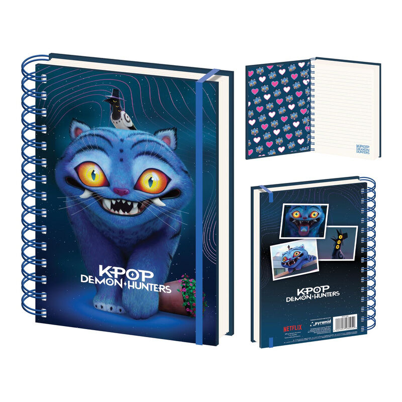 K-POP DEMON HUNTERS - Derpy Tiger - A5 Lenticular Notebook