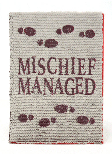 HARRY POTTER - Notebook A5 - Marauders Map 'Sequin Flip'