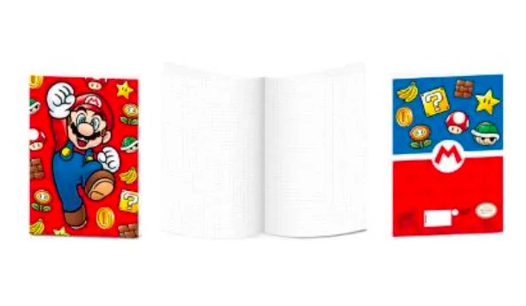 NINTENDO - Super Mario - A5 Exercise Books
