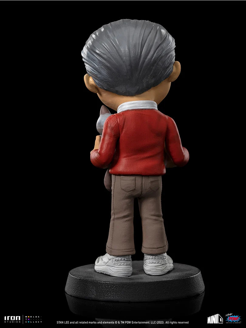 MARVEL - Stan Lee with Grumpy Cat - Figure Mini Co. 15cm