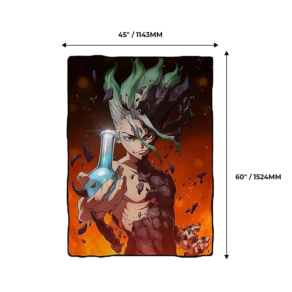 DR STONE - Senku - Couverture 114x152cm