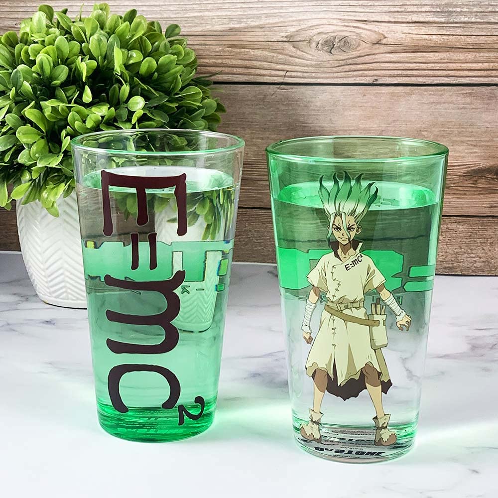 DR STONE - Senku - Pack de 2 verres 450ml