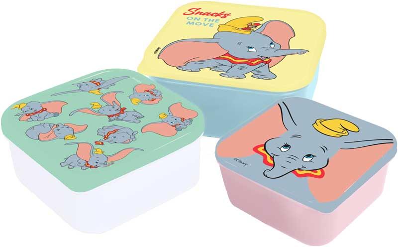 DISNEY - Dumbo - Snack Boxes - 3 pcs