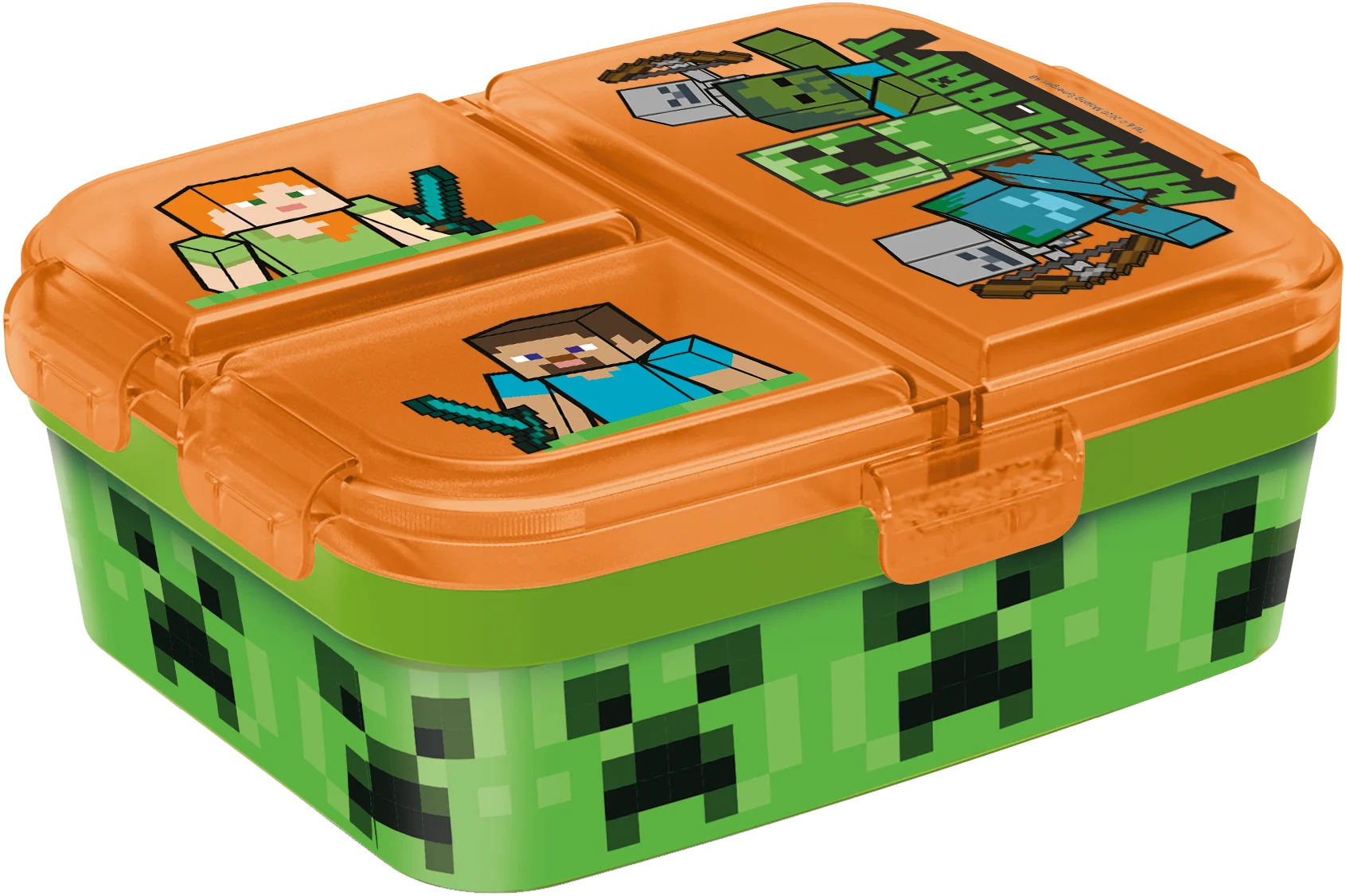 MINECRAFT - Creeper - Lunch Box multi compartment