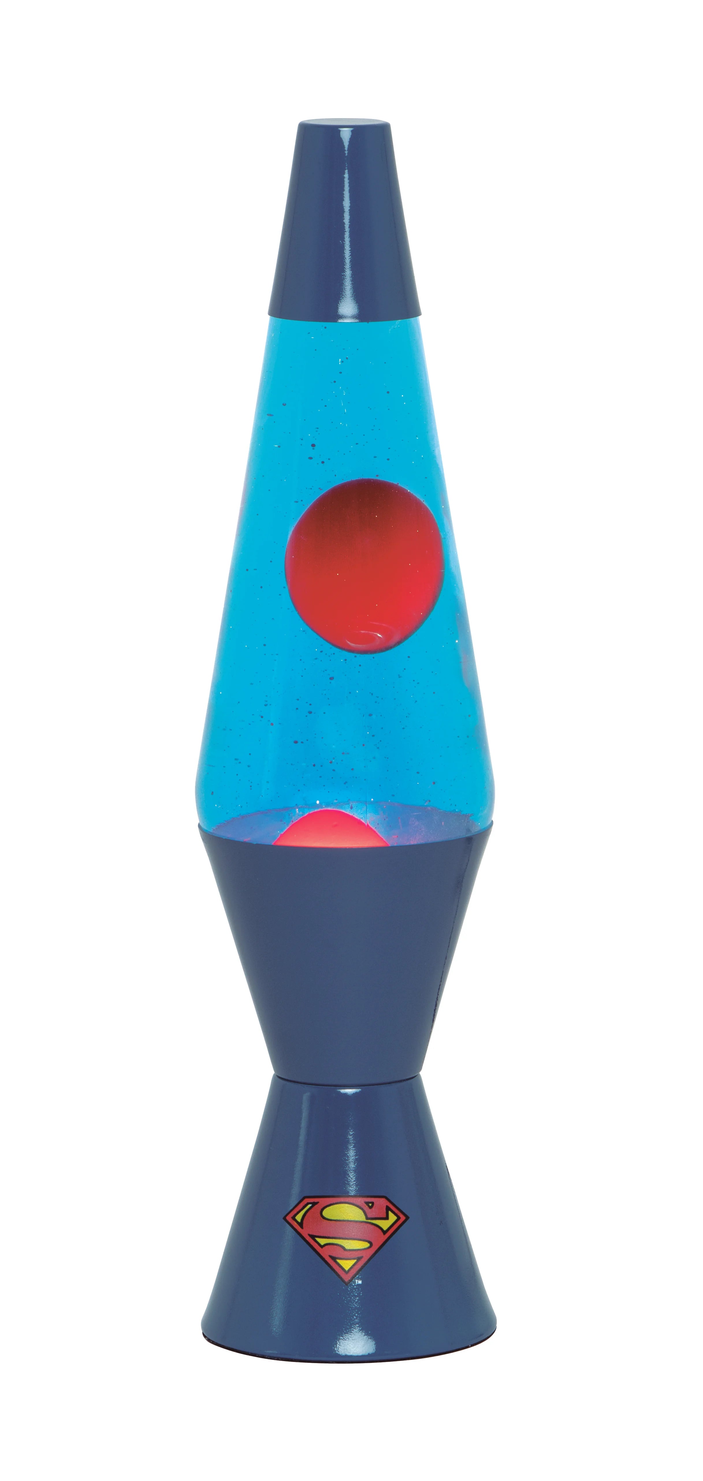 SUPERMAN - Logo - Lava Lamp