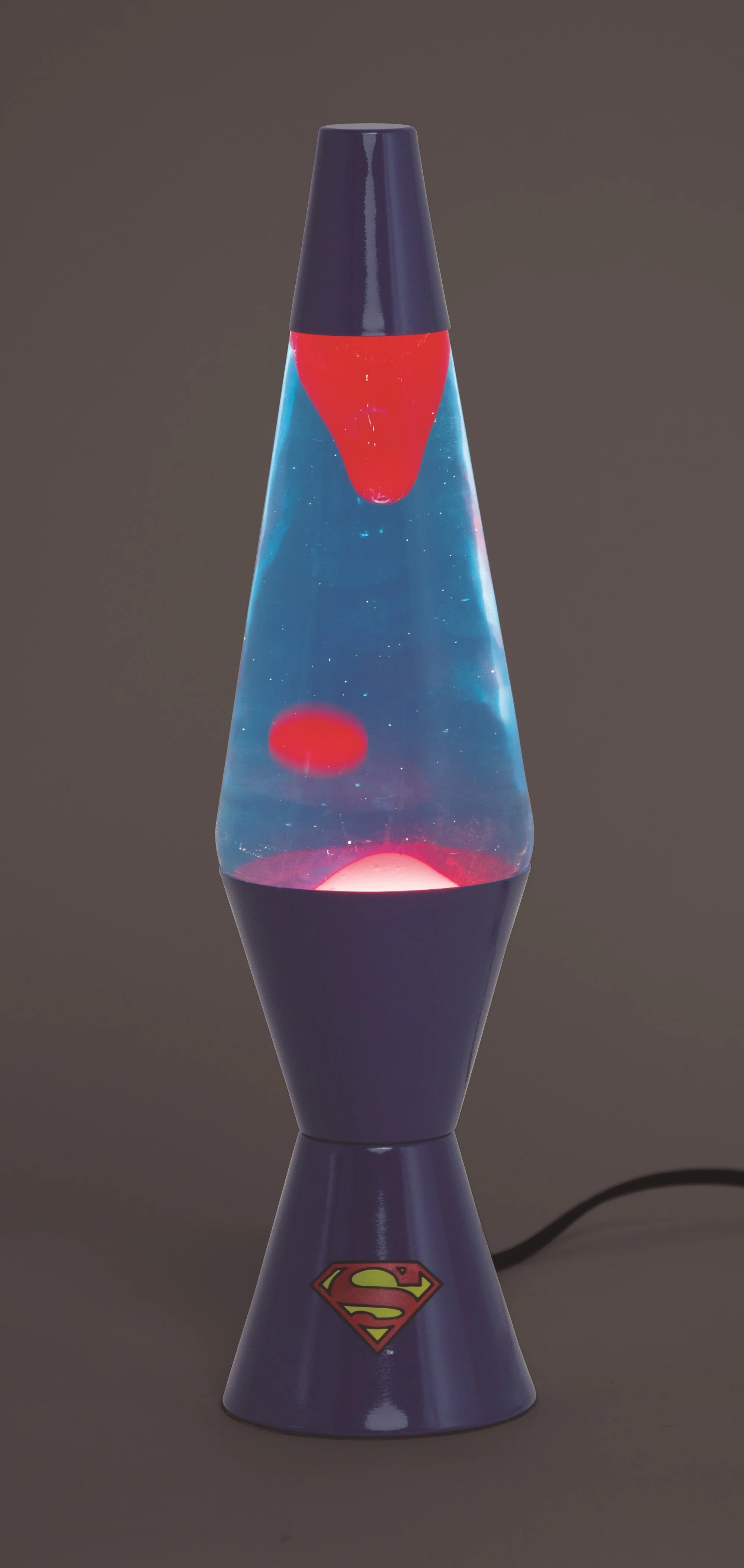 SUPERMAN - Logo - Lava Lamp