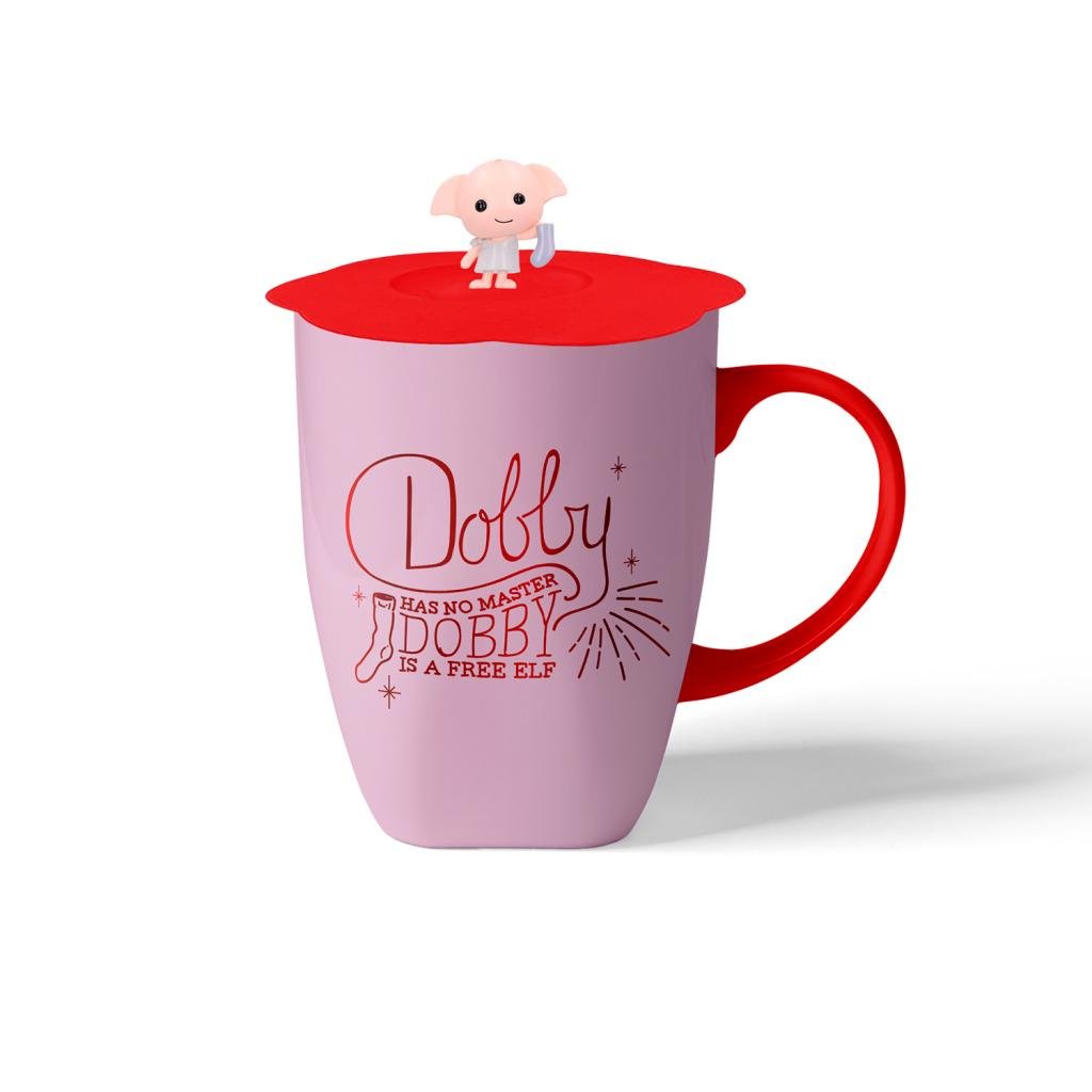 HARRY POTTER - Dobby - Mug 350ml + Silicon Lid with 3D Figure