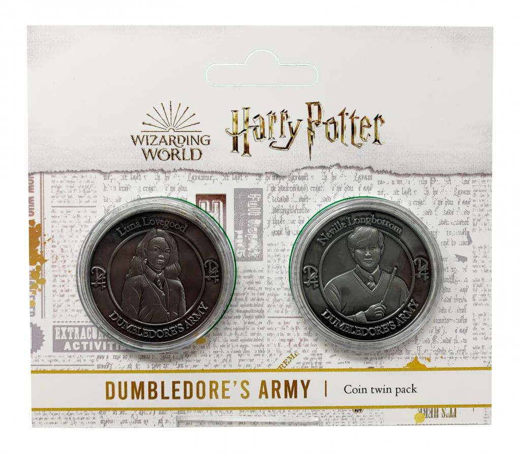 HARRY POTTER - Neville & Luna - Set of 2 Coins