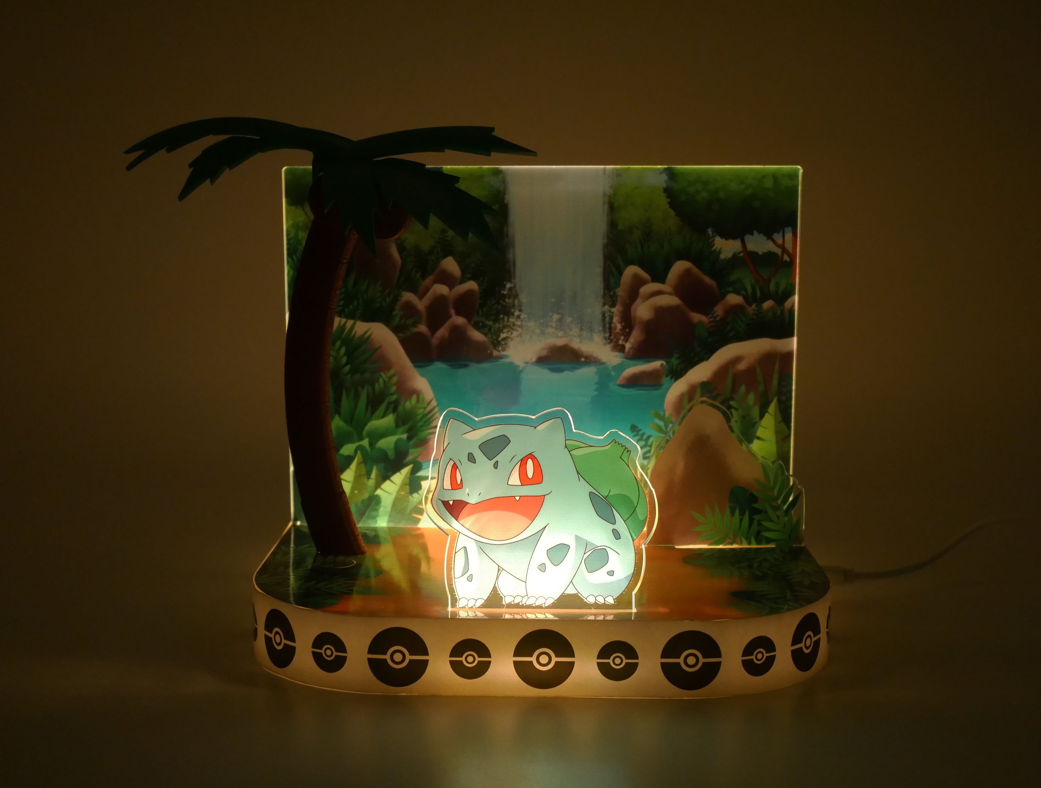 POKEMON - Bulbasaure - LED Light-Up Diaporama
