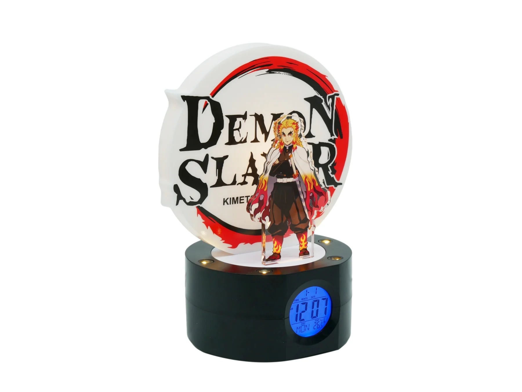 DEMON SLAYER - Rengoku - LED Light-Up Alarm Clock - 8inch