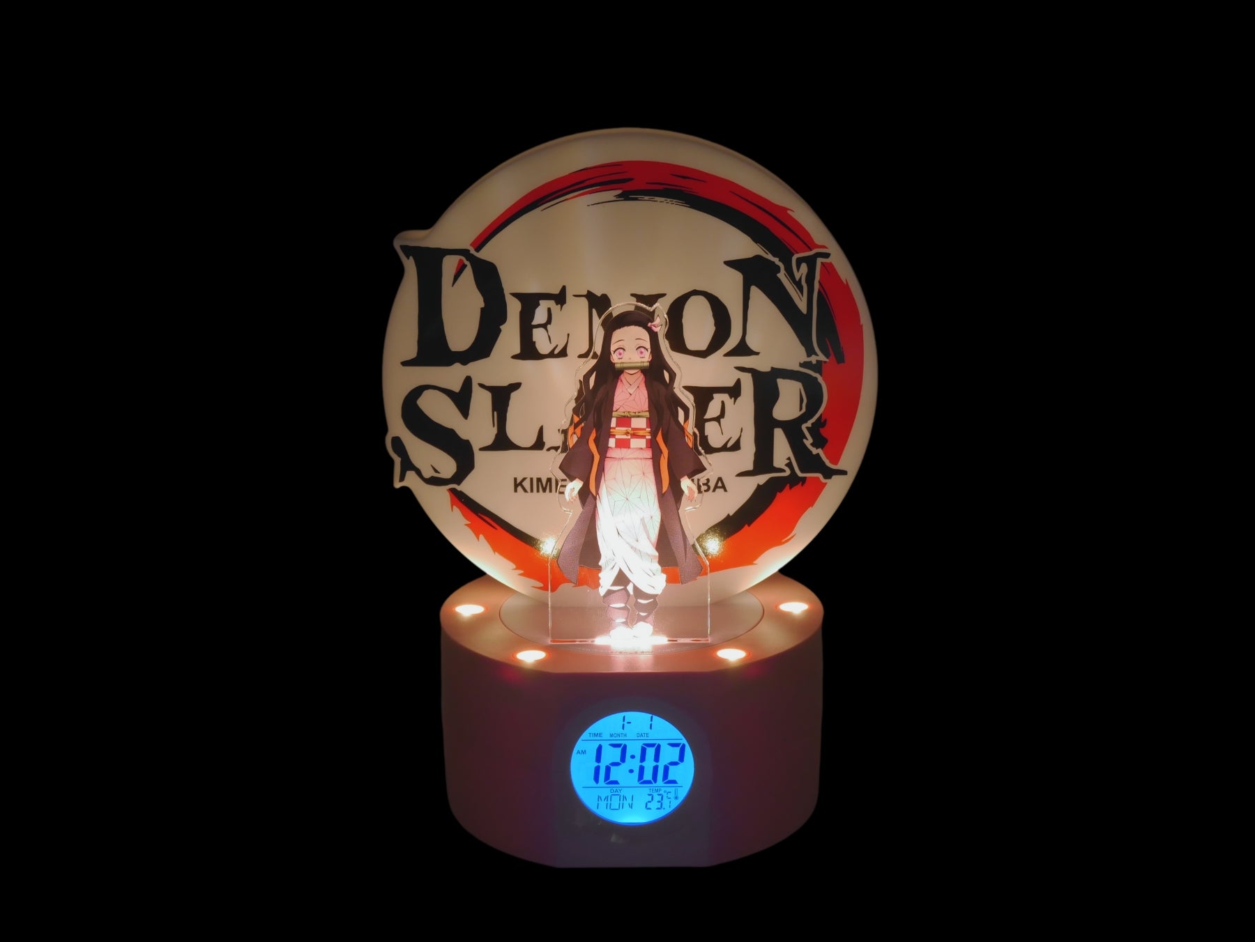 DEMON SLAYER - Nezuko - LED Light-Up Alarm Clock - 8inch