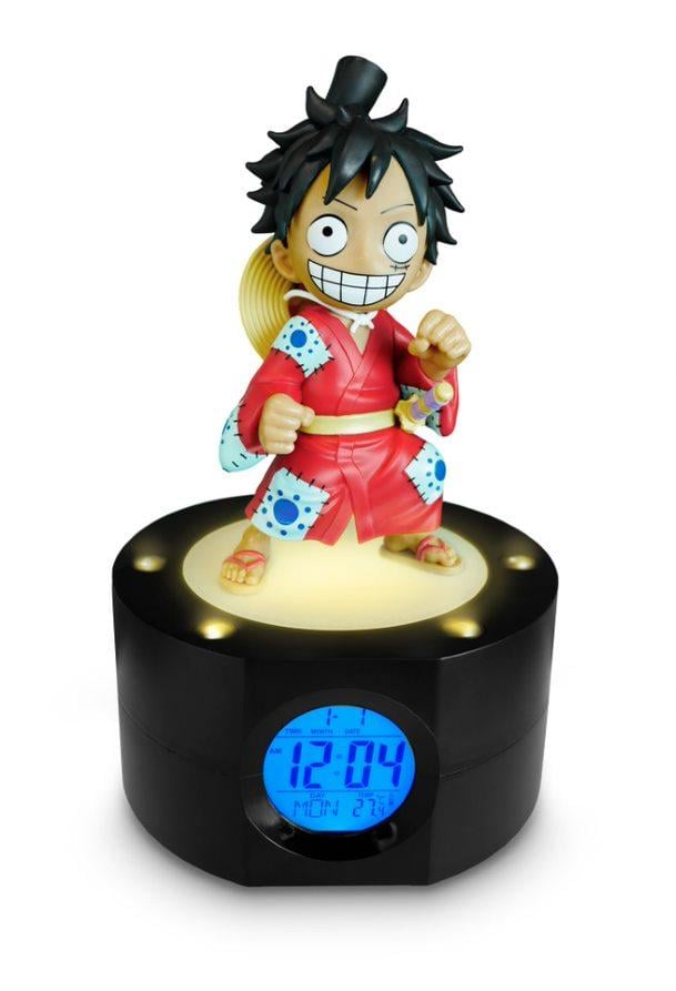 ONE PIECE - Luffy - LED Light-Up Alarm Clock