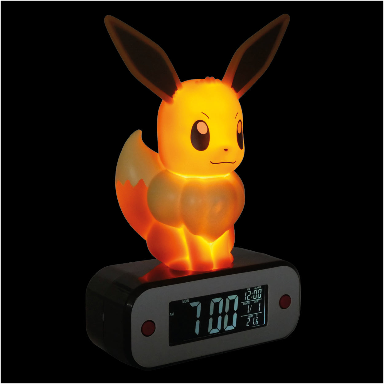 POKEMON - Eevee - Alarm Clock with LED Lamp