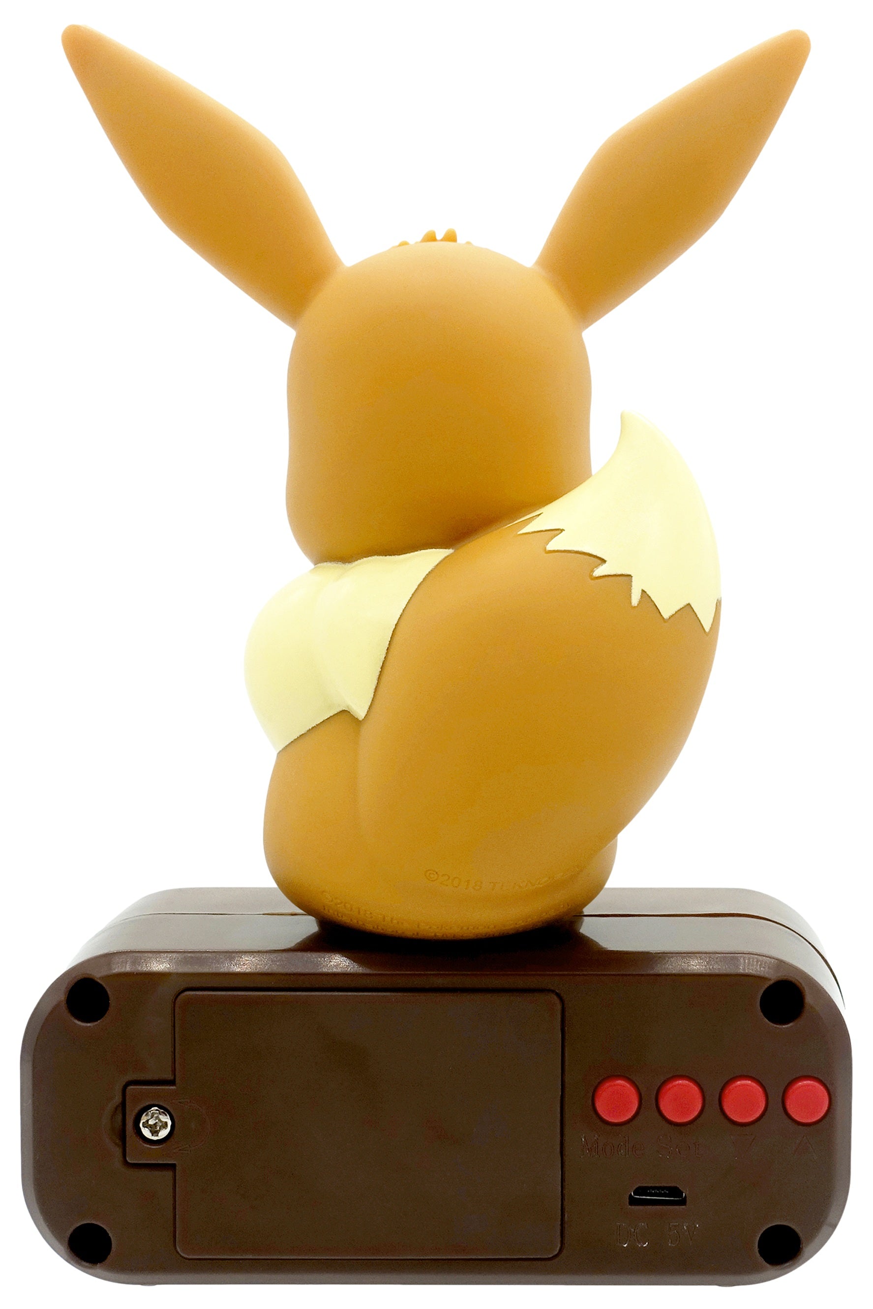 POKEMON - Eevee - Alarm Clock with LED Lamp