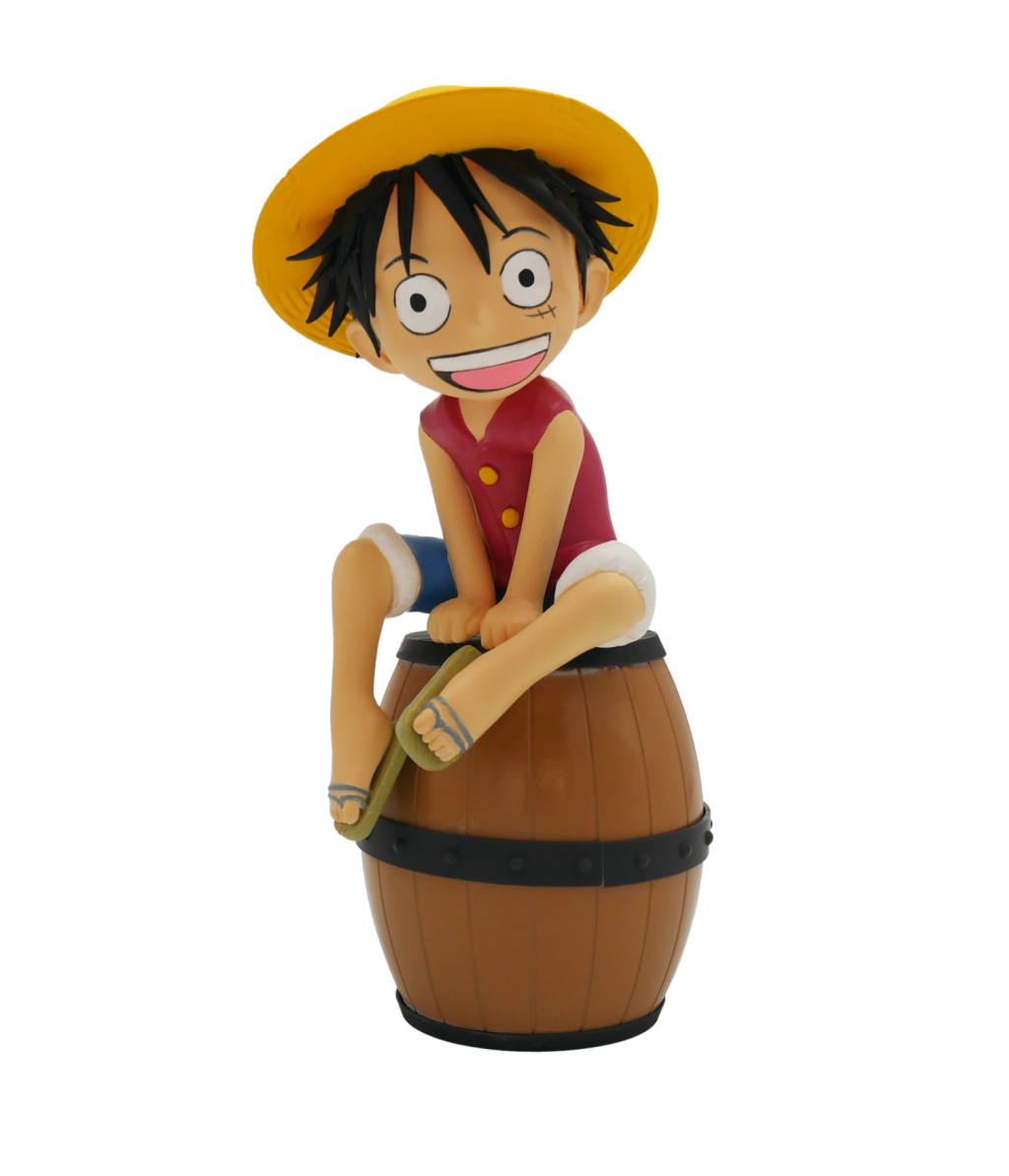 ONE PIECE - Luffy on a Barrel - Light-Up Figure - 11 inch